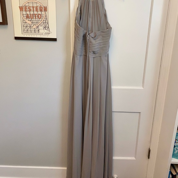 Azazie Ginger Bridesmaid Dress Silver - Picture 5 of 6